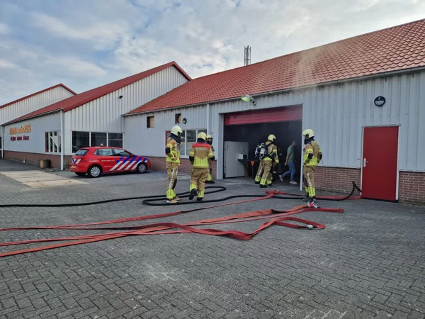 Succesvolle Oefening bij Kooistra van der Ploeg in Kollumerzwaag