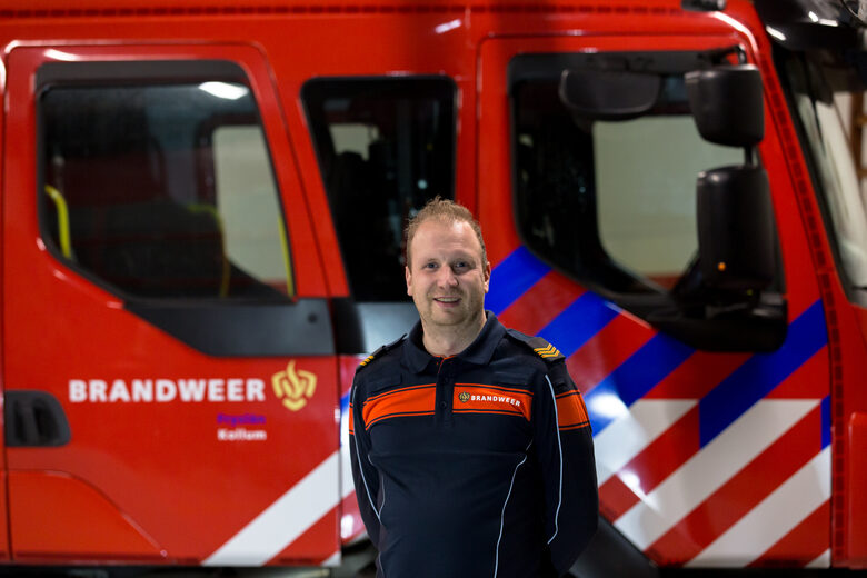 Brandweer Kollum Freerk Bergsma