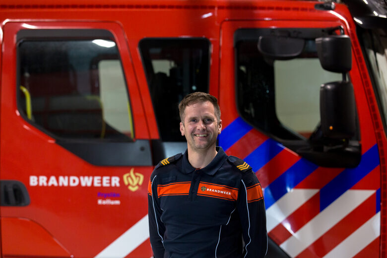 Brandweer Kollum Thomas Heslinga